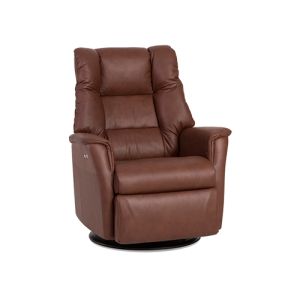 IMG Verona Swivel Glider Relaxer Recliner Chair profile view