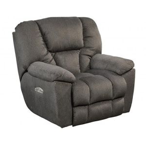 Catnapper Owens Power Lay Out Recliner Chair in Seal Profile View