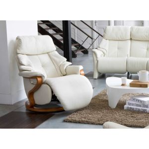 Himolla Chester Zero Stress Integrated Recliner Chair Profile Wide View