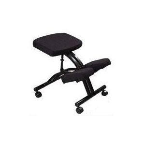 Jobri Standard Kneeling Chair in Black Profile 