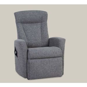 IMG Prince Single Motor Lift Relaxer Chair in Sicilia Grey Fabric