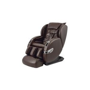 Titan Lucas L-Track Zero Gravity Massage Chair Recliner in Brown