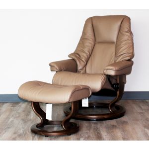Stressless Live Recliner with Ottoman by Ekornes