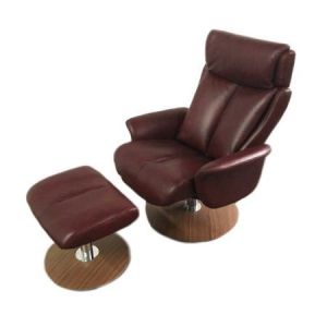 Sapphire Recliner and Ottoman