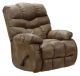 Catnapper Berman Chaise Recliner in Profile View in Silt