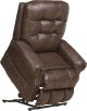 Catnapper Ramsey 4857 Power Lift Recliner Lay Out Recliner with Heat and Massage Profile Lifted
