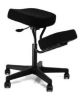 Jobri Solance Plus Kneeling Chair in Black Profile View 