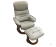 Veo Recliner and Ottoman 