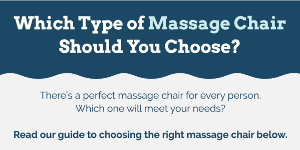 Which Type of Massage Chair Should You Choose? Use This Handy Guide [Infographic]